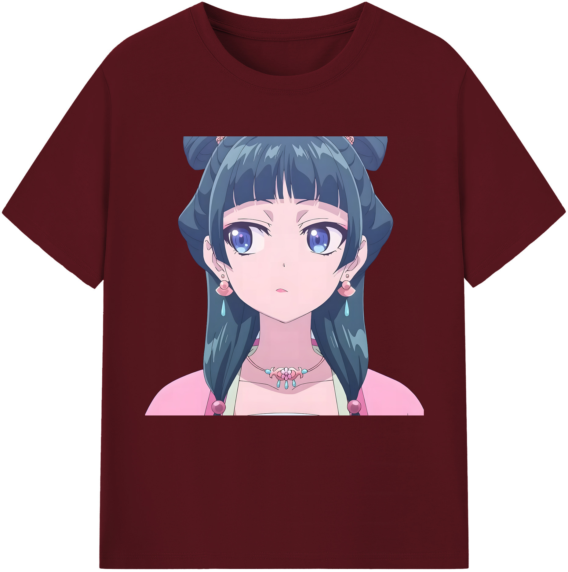 （画像用） 薬屋のひとりごと The Apothecary Diaries 綿100％半袖Tシャツ（フロントプリント）